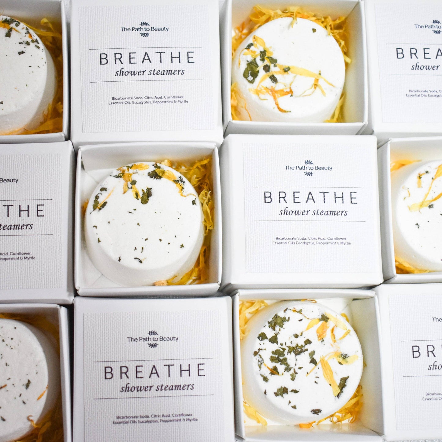 BREATHE Single Shower Steamer | Ginger Bear Boutique