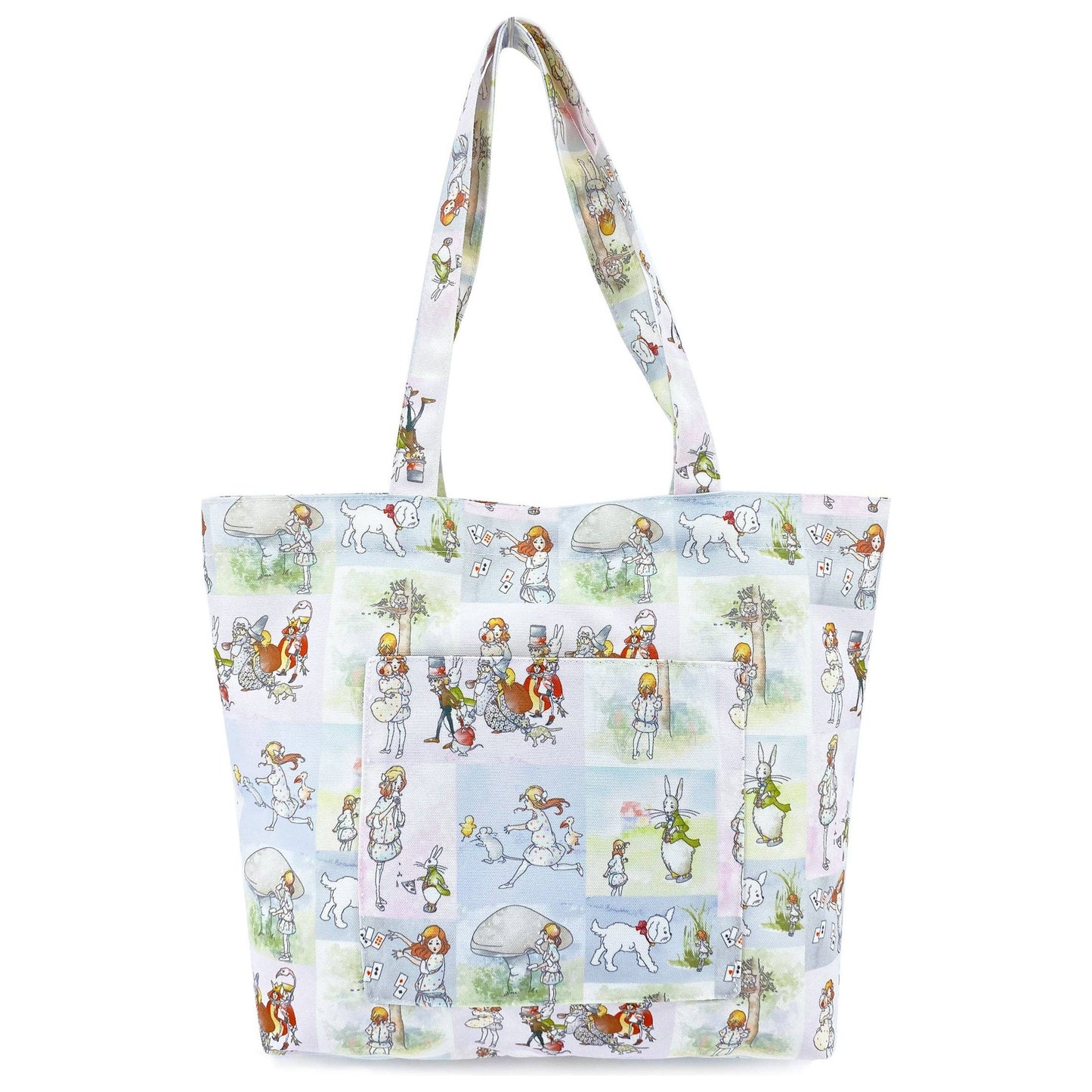 Alice In Wonderland Watercolour Stories Canvas Tote Bag