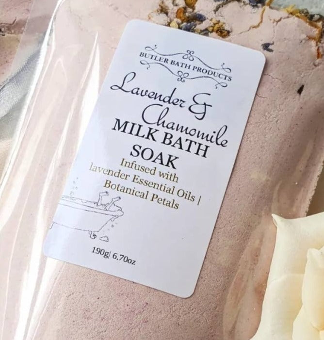 Milk Bath Soaks - Lavender and chamomile