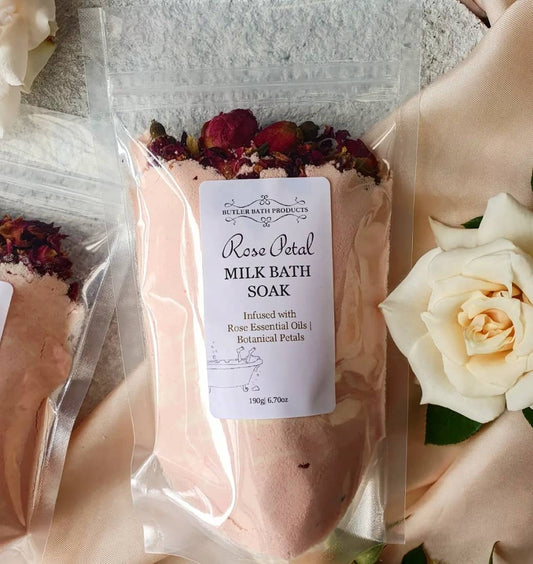 Beautifully Scented and Relaxing Milk Bath Soaks | Ginger Bear Boutique