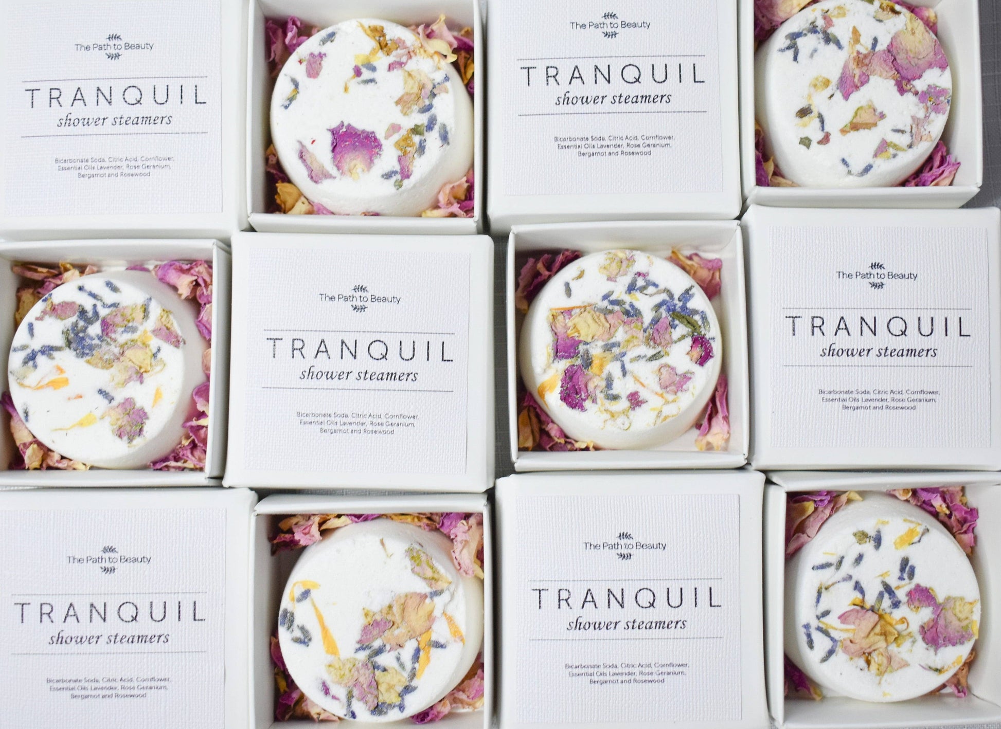 TRANQUIL Single Shower Steamers | Ginger Bear Boutique