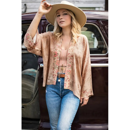 Map of My Heart Pixie Duster Cropped Kimono