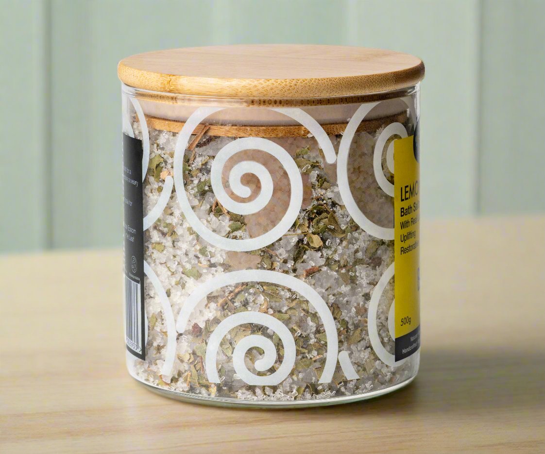 Lemon Myrtle Bath Salts - Handcrafted In Australia
