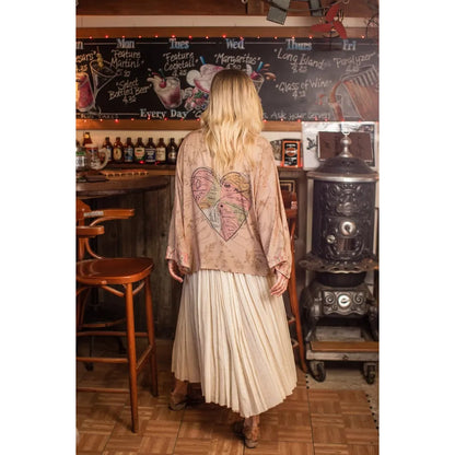 Map of My Heart Pixie Duster Cropped Kimono