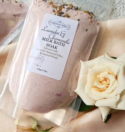 Milk Bath Soaks - Lavender and chamomile