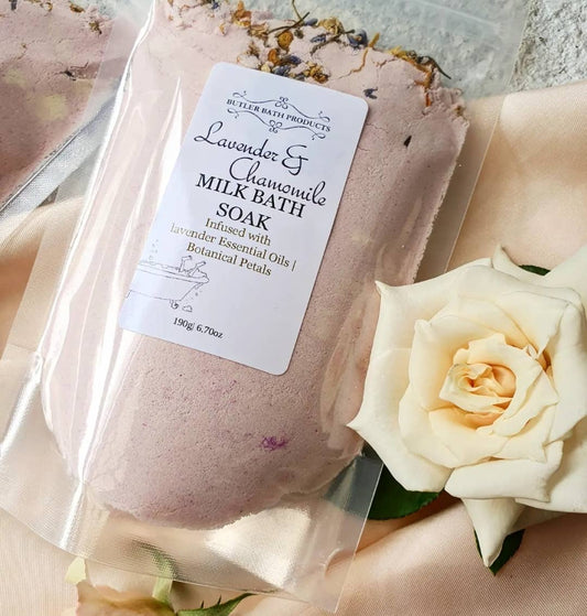 Milk Bath Soaks - Lavender and chamomile