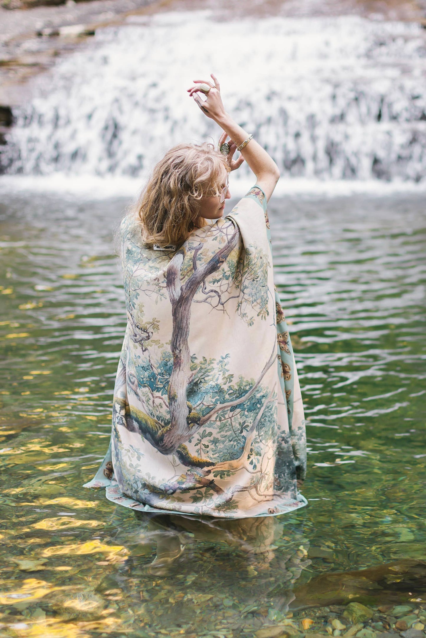 Earth and Sky Bohemian Goddess Kimono
