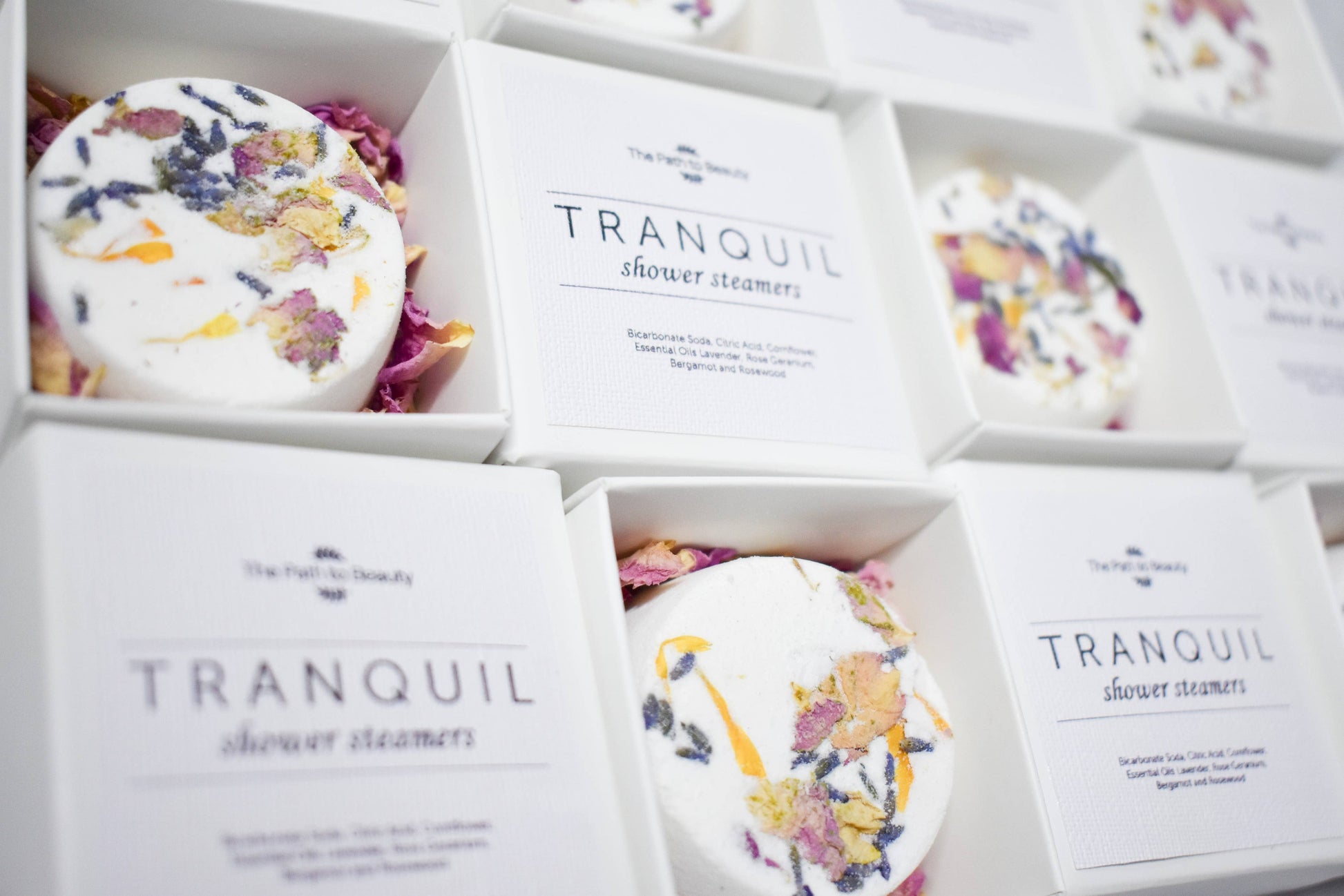 TRANQUIL Single Shower Steamers | Ginger Bear Boutique
