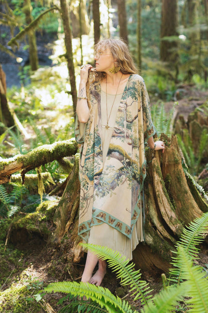 Earth and Sky Bohemian Goddess Kimono