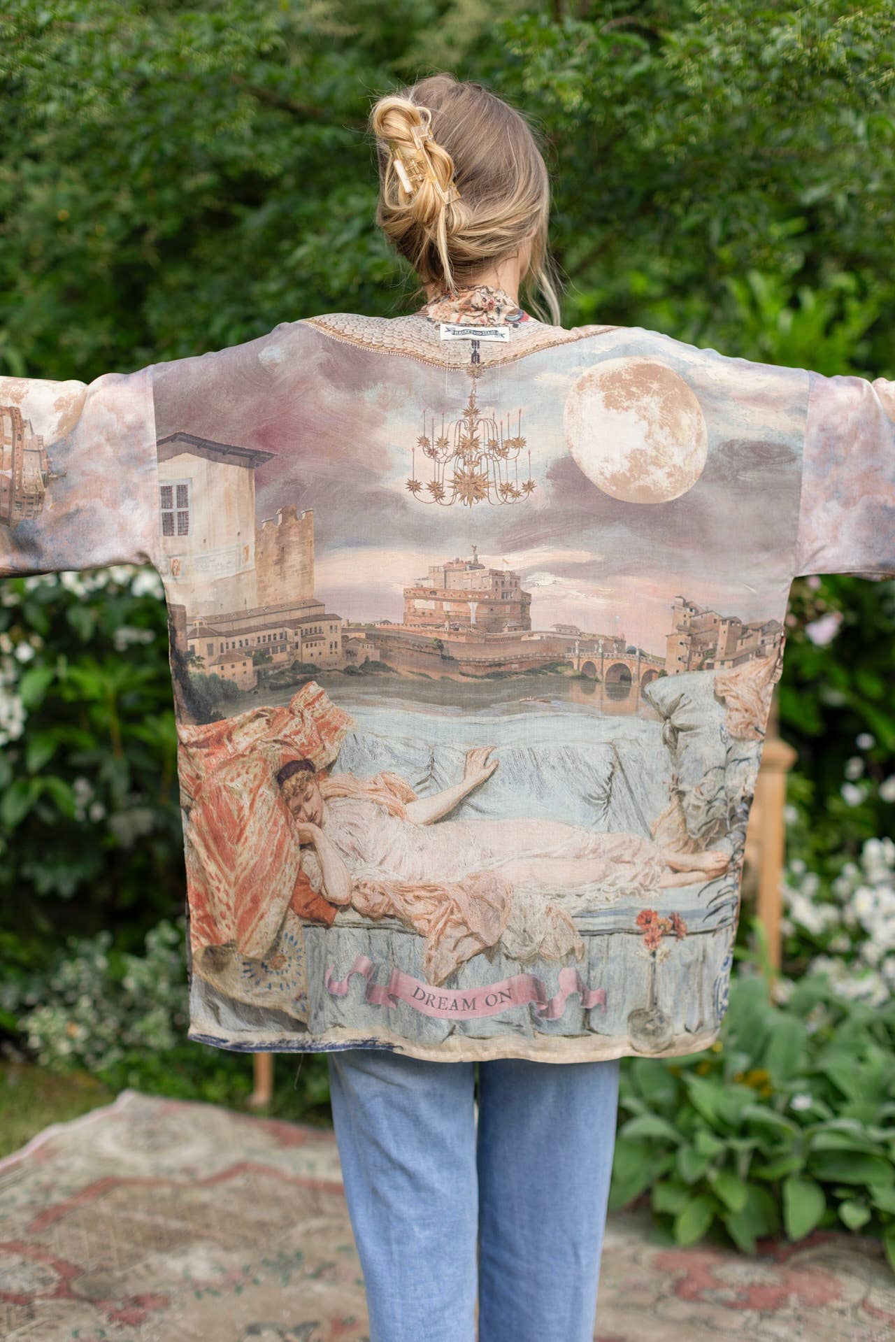 Bamboo Bohemian Kimono with Belt