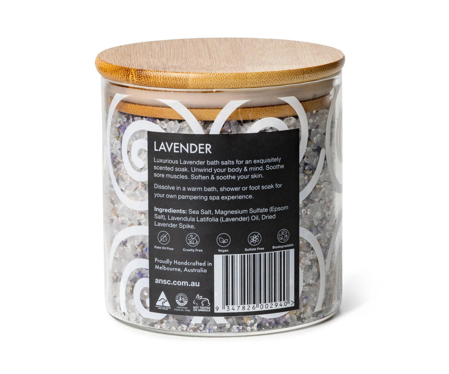 Lavender Bath Salts | Australian Natural Soap Company