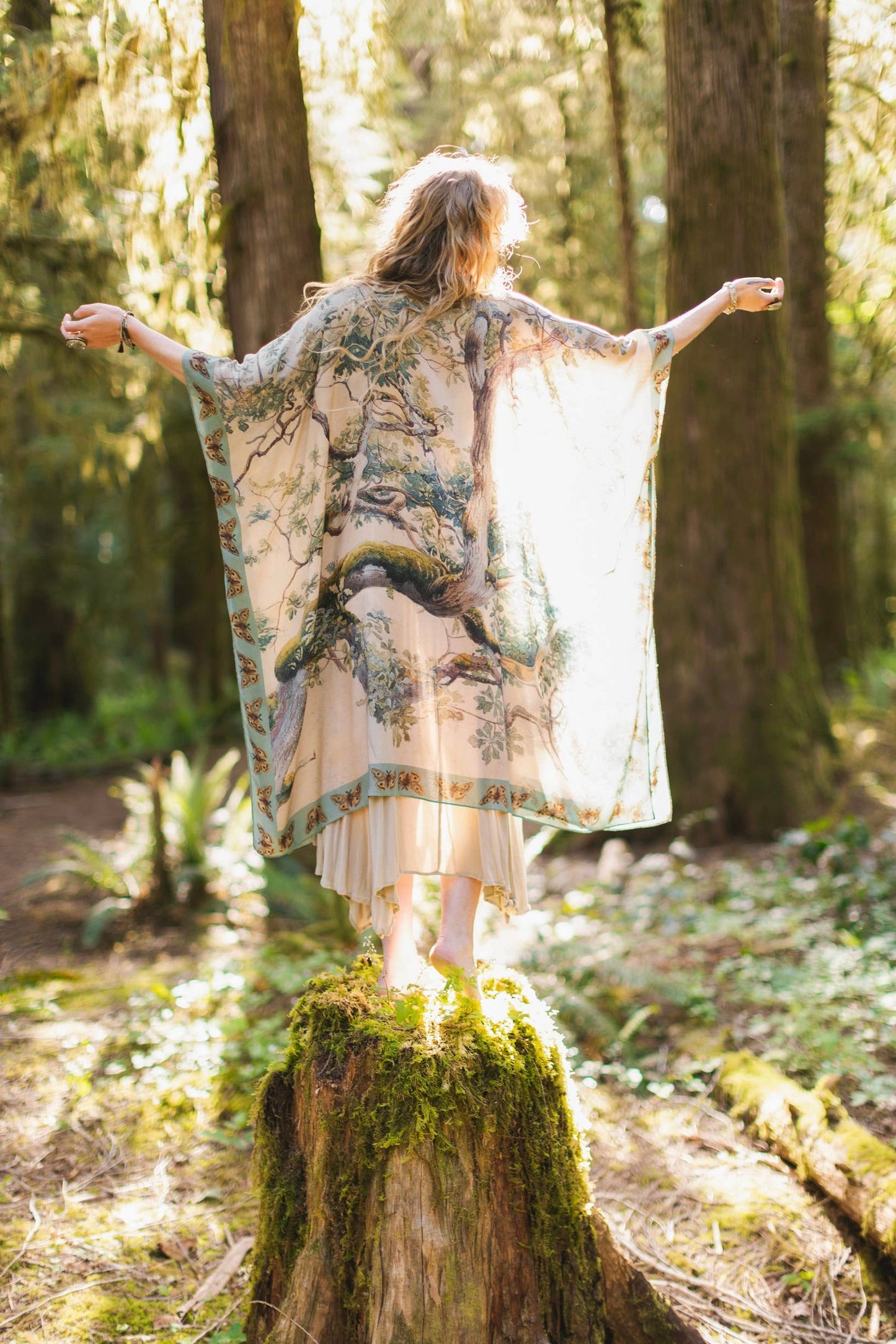 Earth and Sky Bohemian Goddess Kimono