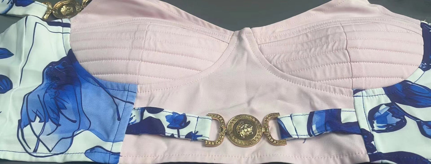 Skirt Large Swing Dress Two-piece Set