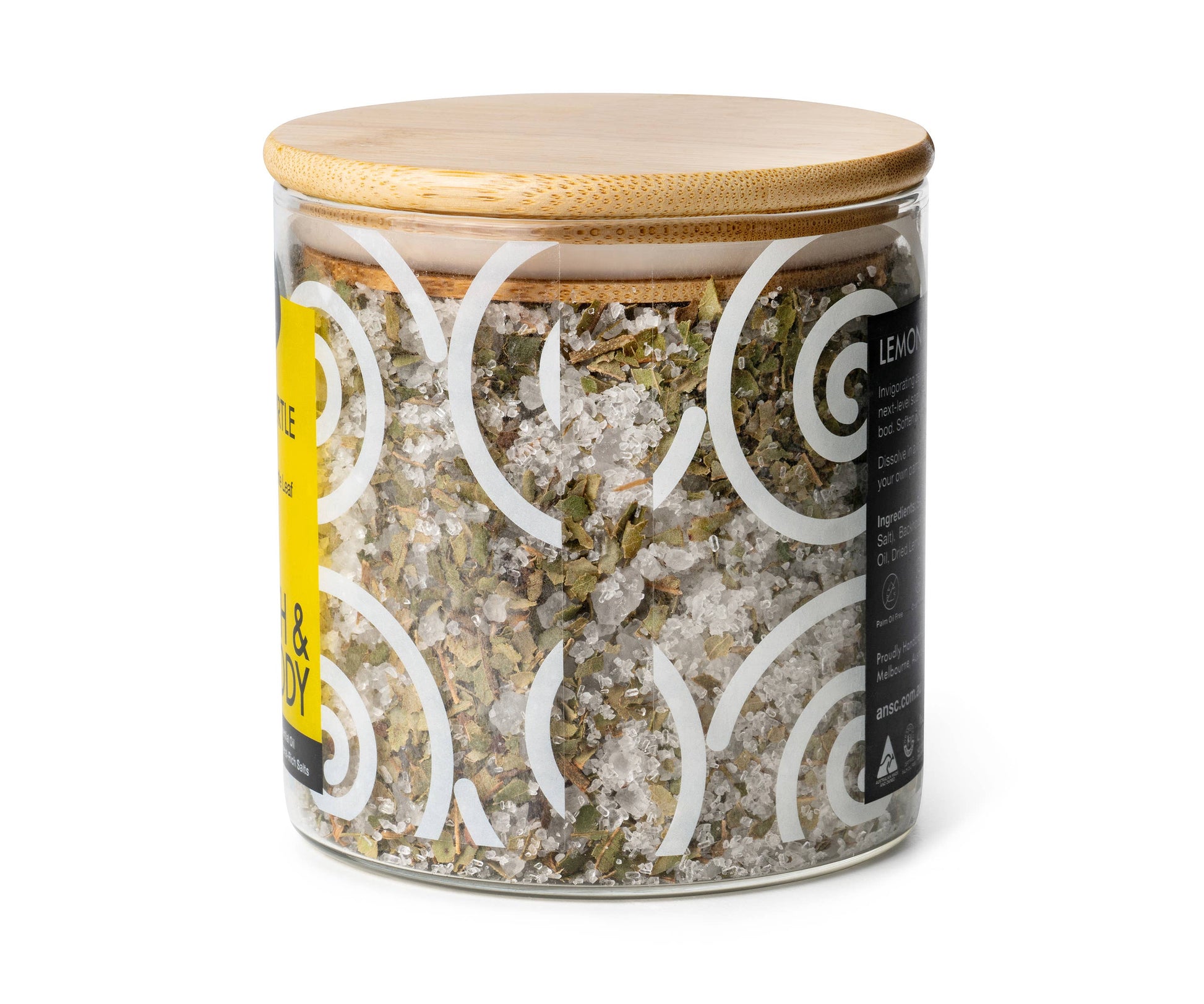 Lemon Myrtle Bath Salts - Handcrafted In Australia | Ginger Bear Boutique