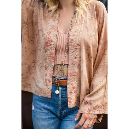 Map of My Heart Pixie Duster Cropped Kimono