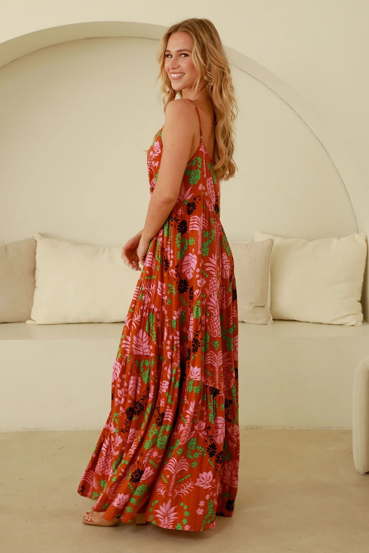 Soft and Comfortable Emberlynn Slip Maxi Dress | Ginger Bear Boutique