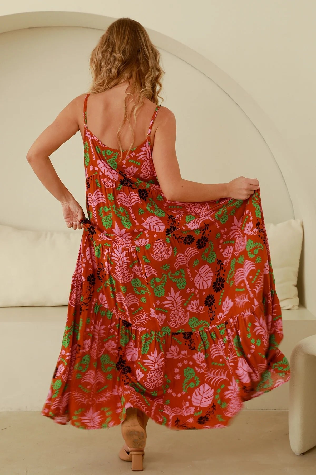 Soft and Comfortable Emberlynn Slip Maxi Dress | Ginger Bear Boutique