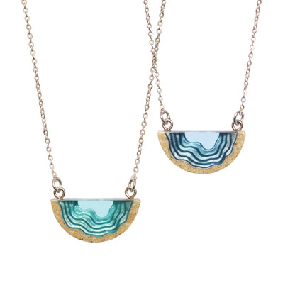 Exquisite Inlet Necklace - Aqua Collection | Ginger Bear Boutique