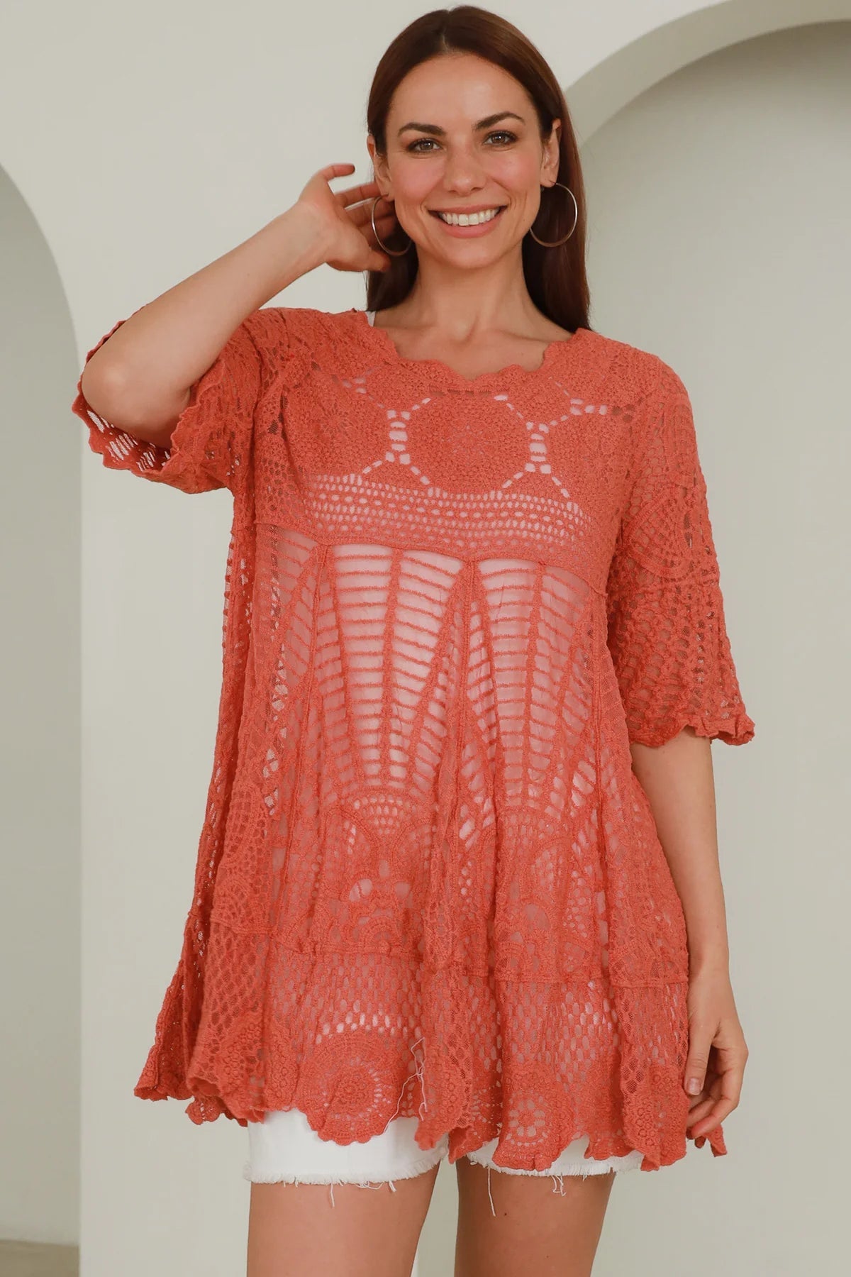 Beautiful Knit Summer Top | Ginger Bear Boutique