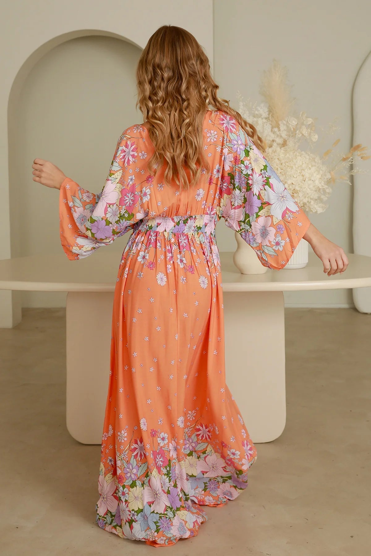 Dreamcatcher Rosalie - V-Neck Maxi Dress | Ginger Bear Boutique