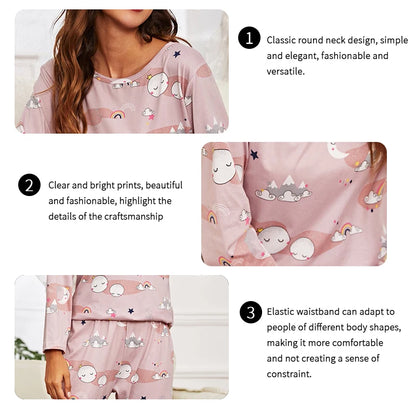 Women Pajama Set - Long Sleeve Shirt And Trousers Sleepwear With Eye Mask | Ginger Bear Boutique