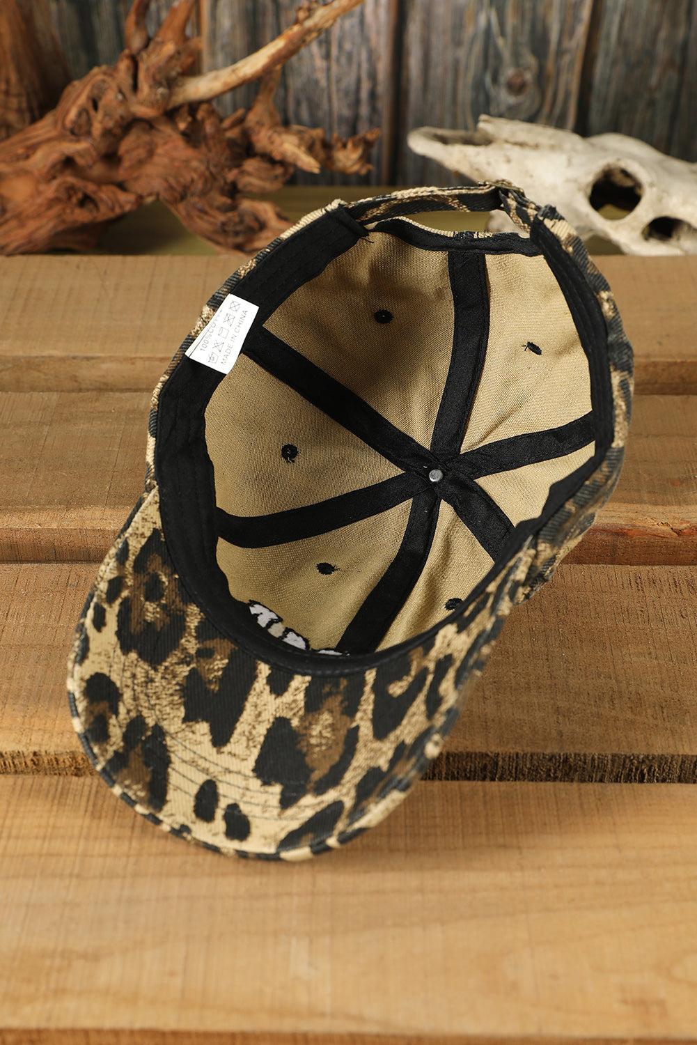 Leopard MAMA Letter Embroidered Baseball Cap | Ginger Bear Boutique