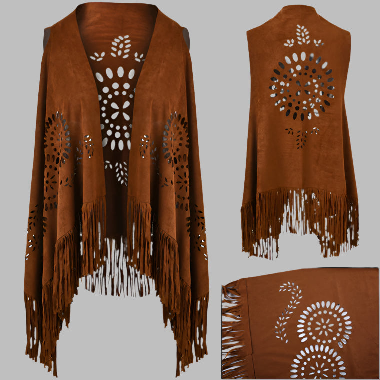 Variety Of Fashion Vest Europe And The United States Korean Style Hollow Shawl | Ginger Bear Boutique