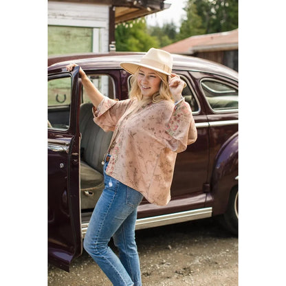 Map of My Heart Pixie Duster Cropped Kimono