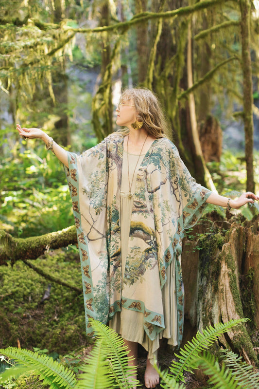 Earth and Sky Bohemian Goddess Kimono