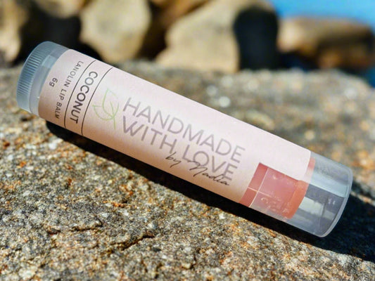 Lanolin Lip Balm with Coconut: 6g | Ginger Bear Boutique