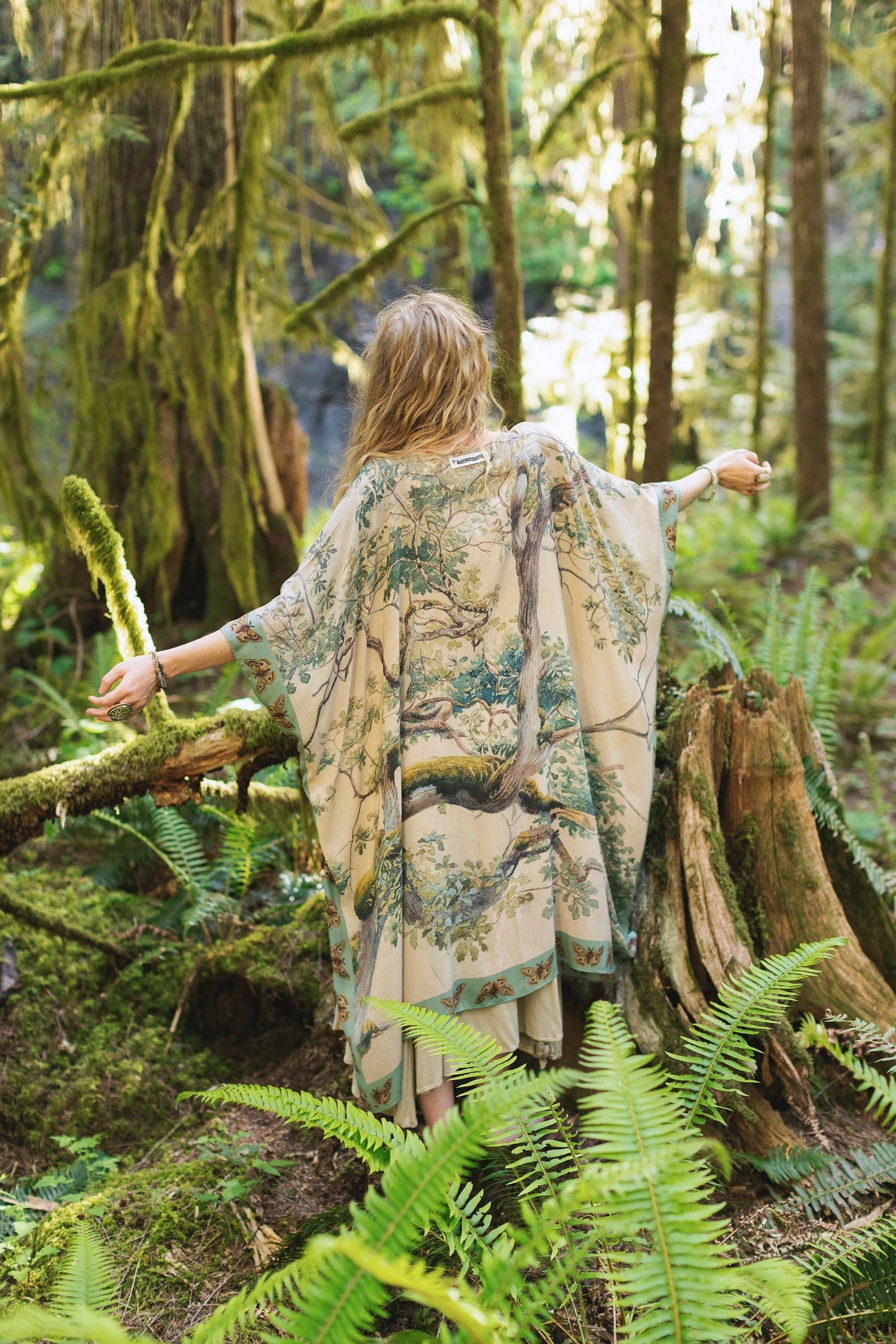 Earth and Sky Bohemian Goddess Kimono