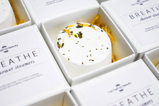 BREATHE Single Shower Steamer | Ginger Bear Boutique